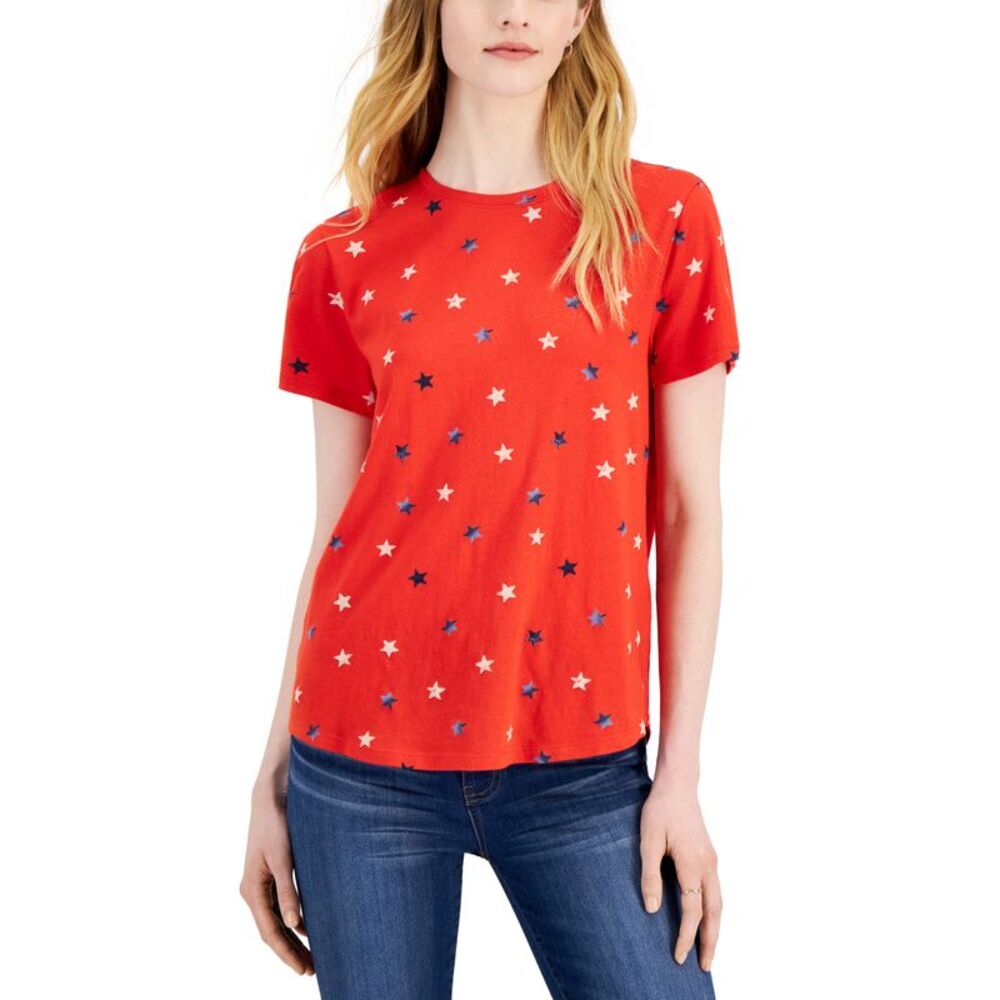 Style & Co Cotton Printed T-Shirt